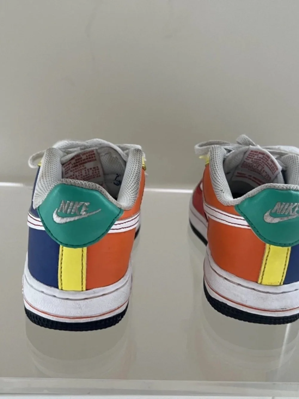 Nike Air Force 1 LV8 Low Rubik's Cube Kids Size UK 13.5
